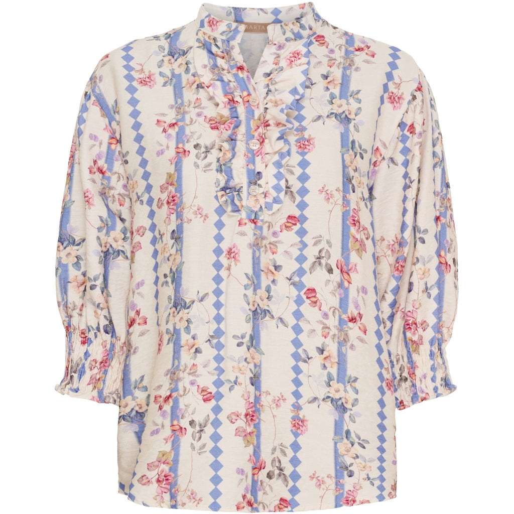 Marta du Chateau dame bluse MdcCharlie 6892 - Jeans2319tps