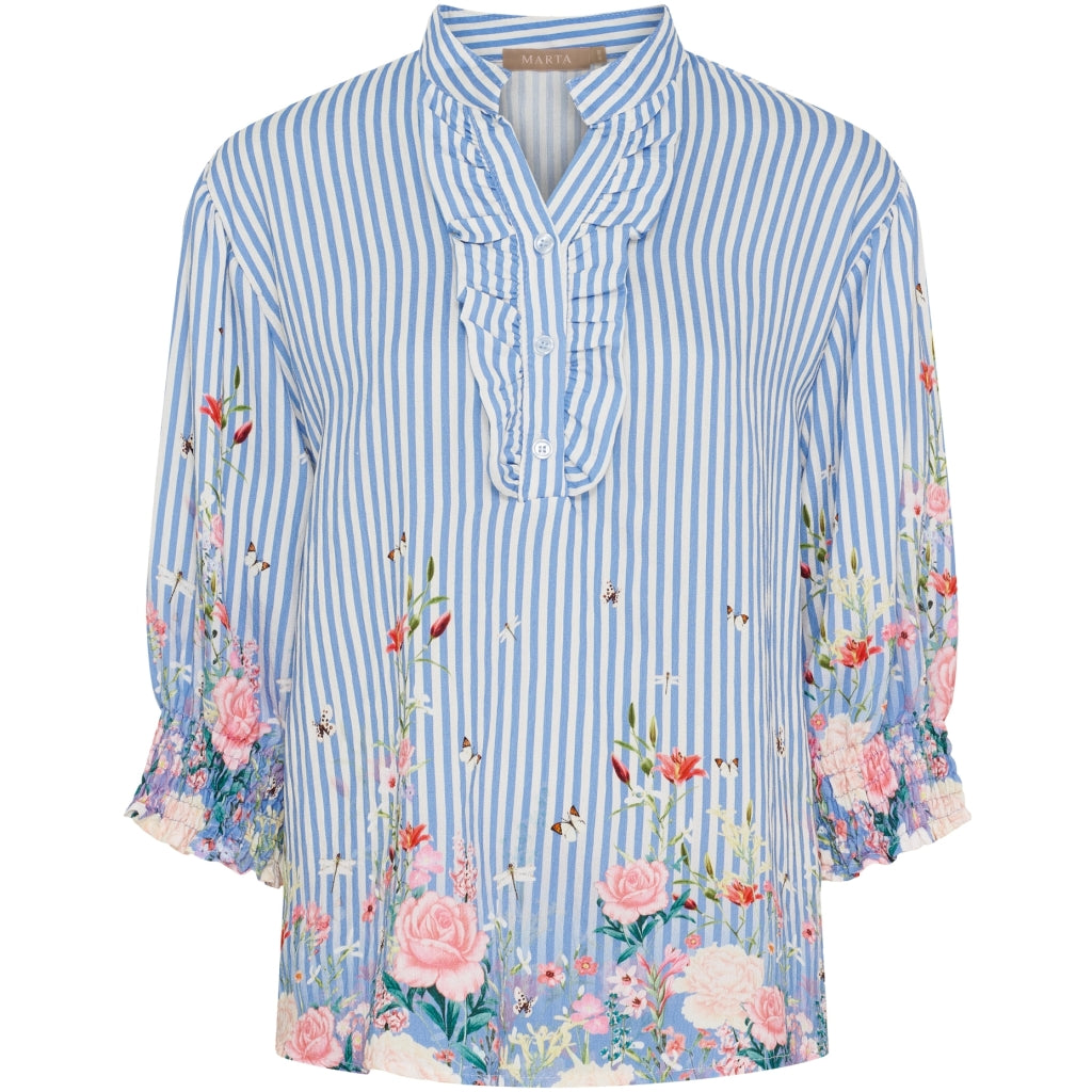 Marta du Chateau dame bluse MdcCharlie 6892 - Jeans4837