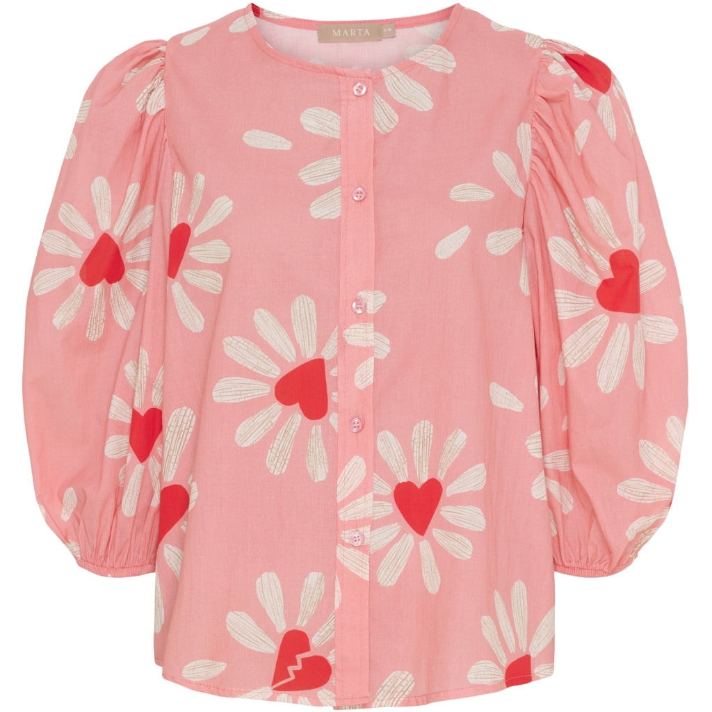 Marta du Chateau dame bluse MdcFlavia 58130 - Pink