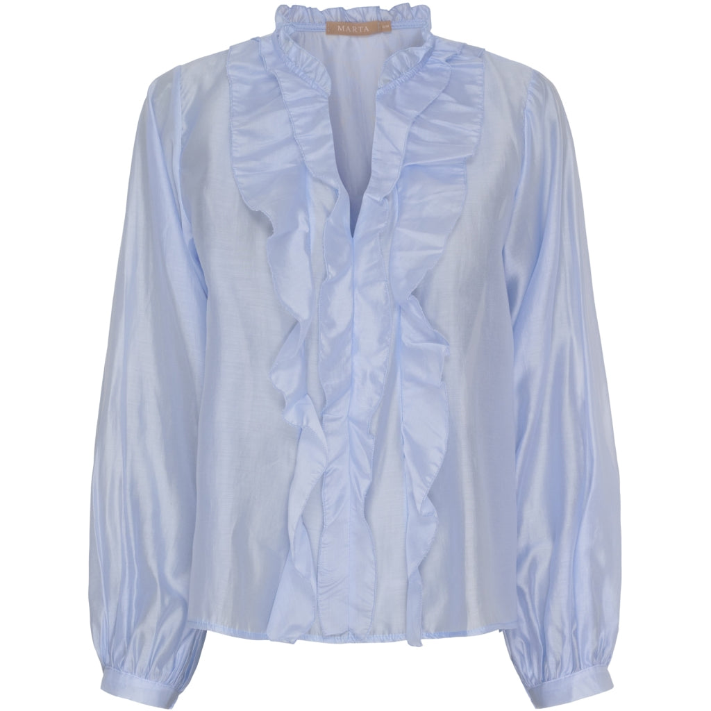 Marta du Chateau dame bluse MdcNaira 58221M - LightBlue982 Marta du Chateau dame bluse MdcNaira 58221M - LightBlue982