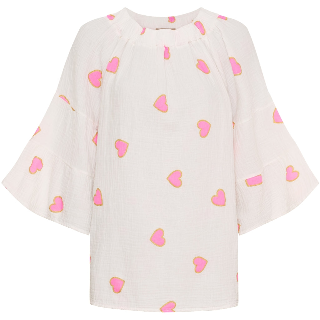 Marta du Chateau dame bluse MdcPutte 7316 - PINK HEART Marta du Chateau dame bluse MdcPutte 7316 - PINK HEART