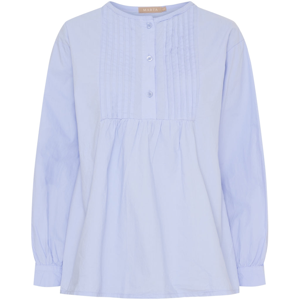 Marta du Chateau dame bluse MdcSoraya 258013 - Celeste Marta du Chateau dame bluse MdcSoraya 258013 - Celeste