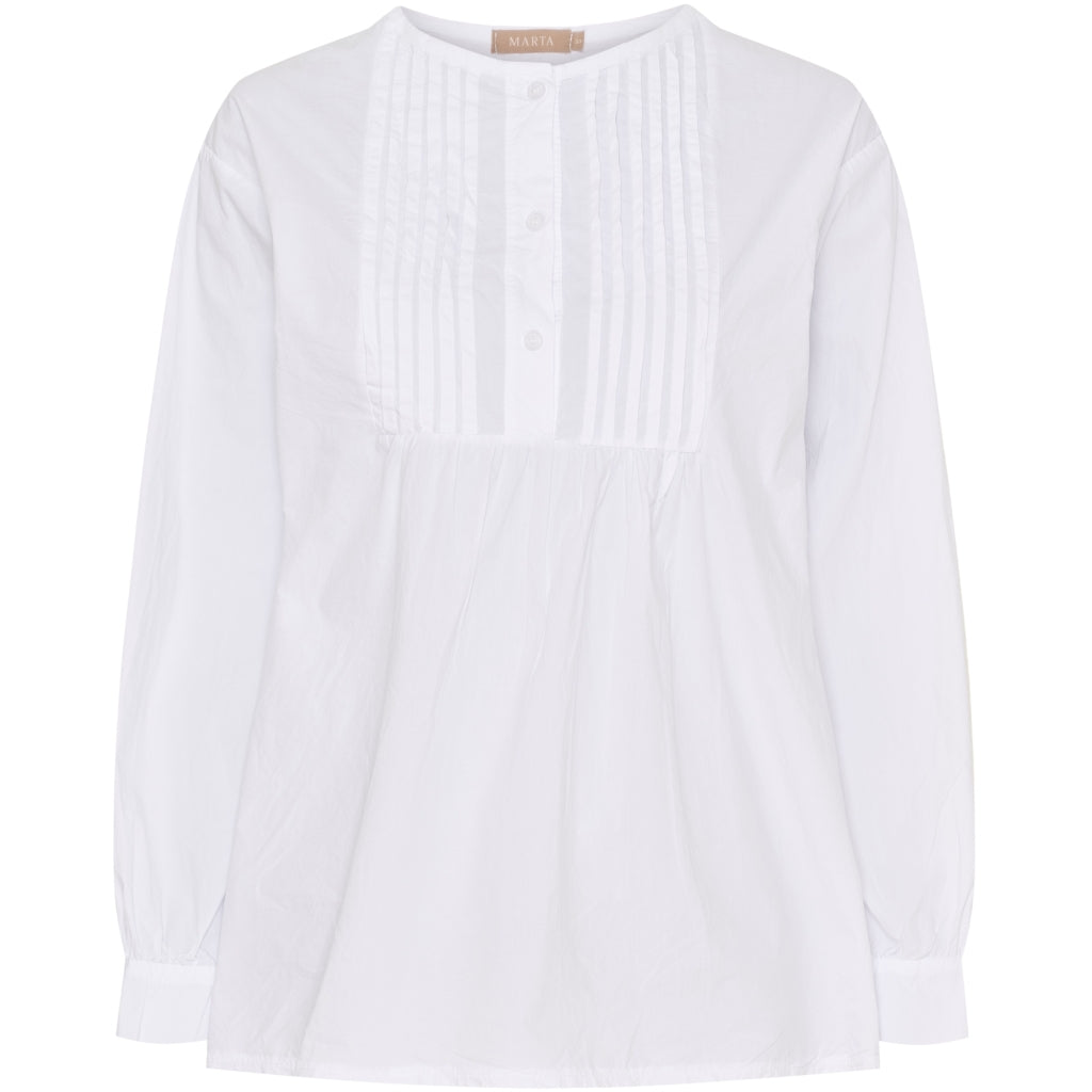 Marta du Chateau dame bluse MdcSoraya 258013 - White