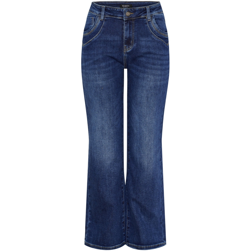 Marta du Chateau dame bukser MdcAluna MDC218-26171 - Denim