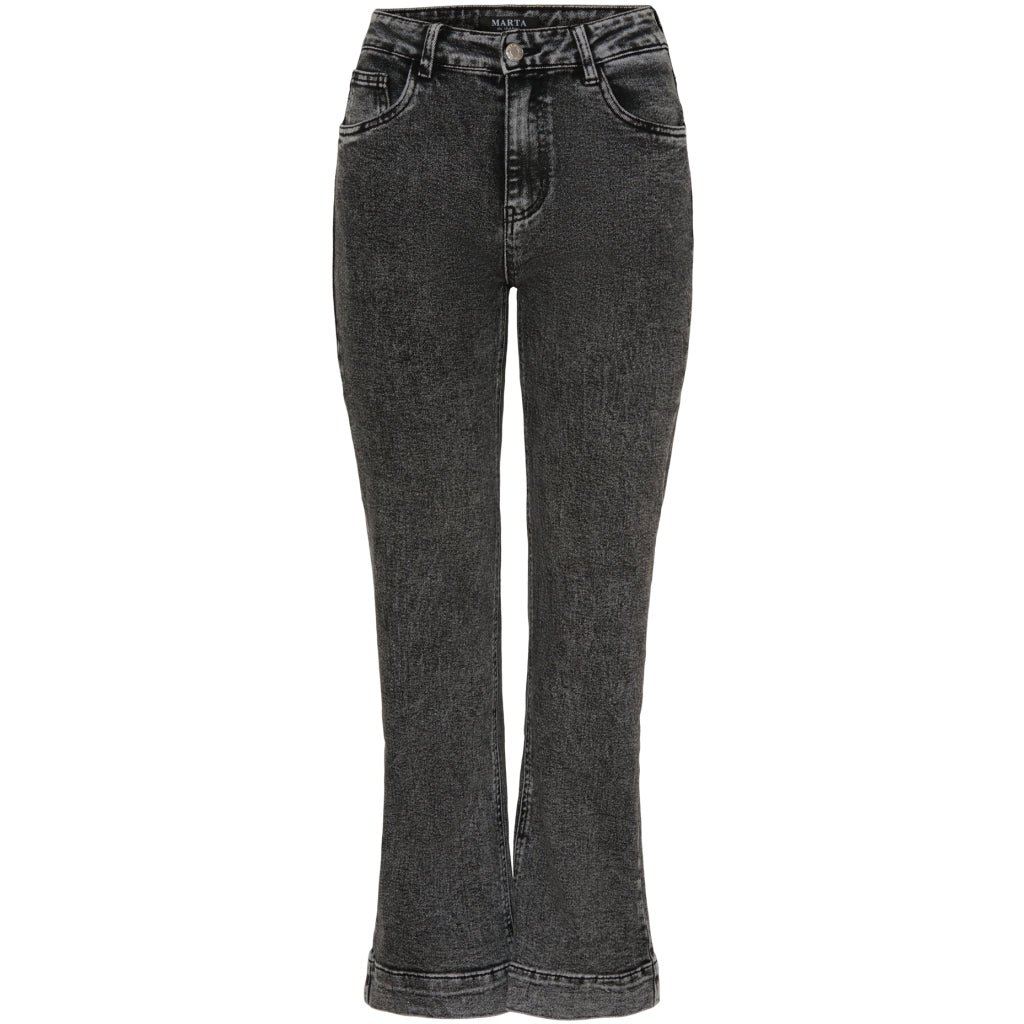 Marta du Chateau dame bukser MdcEmelda Mdc185-26187-1 - Dark Blue Denim Marta du Chateau dame bukser MdcEmelda Mdc185-26187-1 - Dark Blue Denim