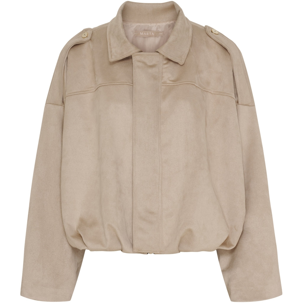 Marta du Chateau dame jakke MdcKamelia 7821 - Beige