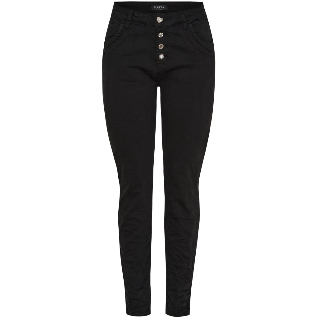 Marta du Chateau dame jeans MdcNahla MDC227-2533 - Black Denim