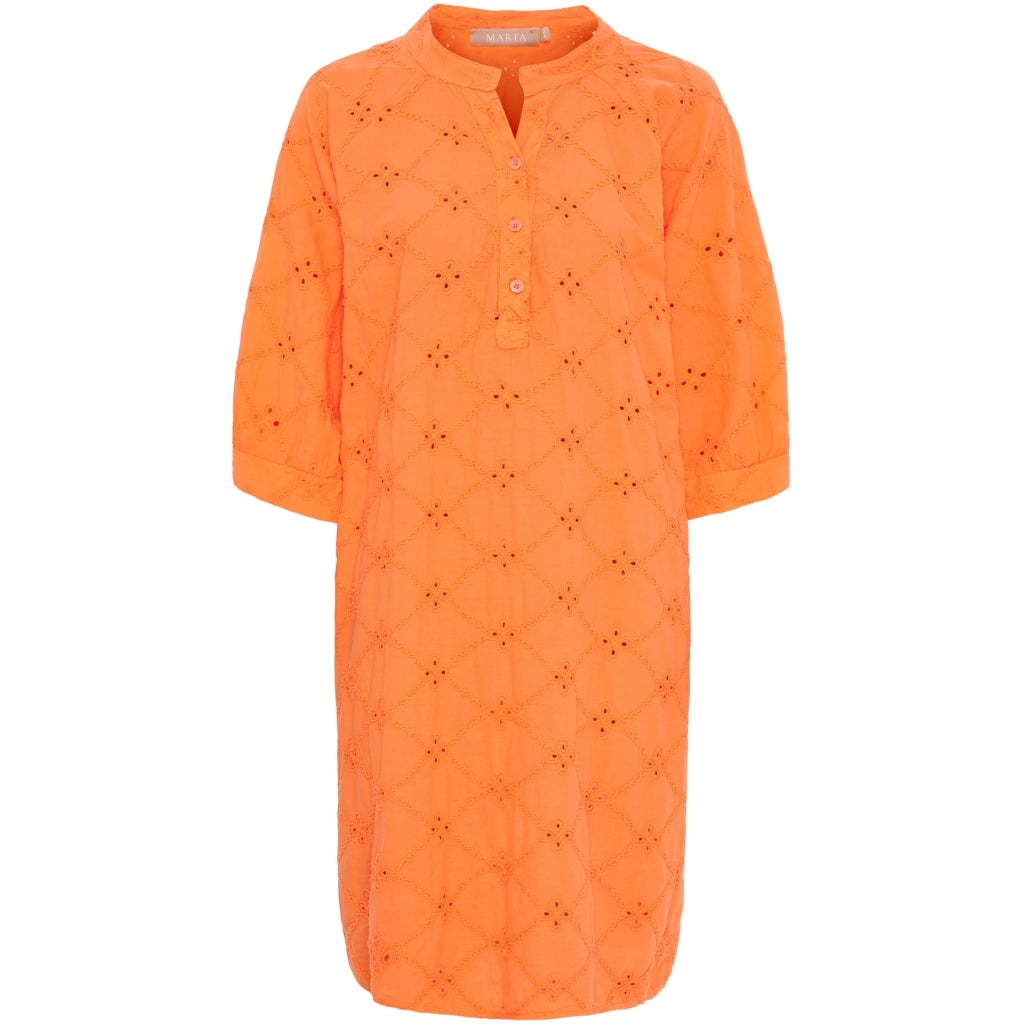 Marta du Chateau dame kjole MdcFelicia 7138 - Arancio