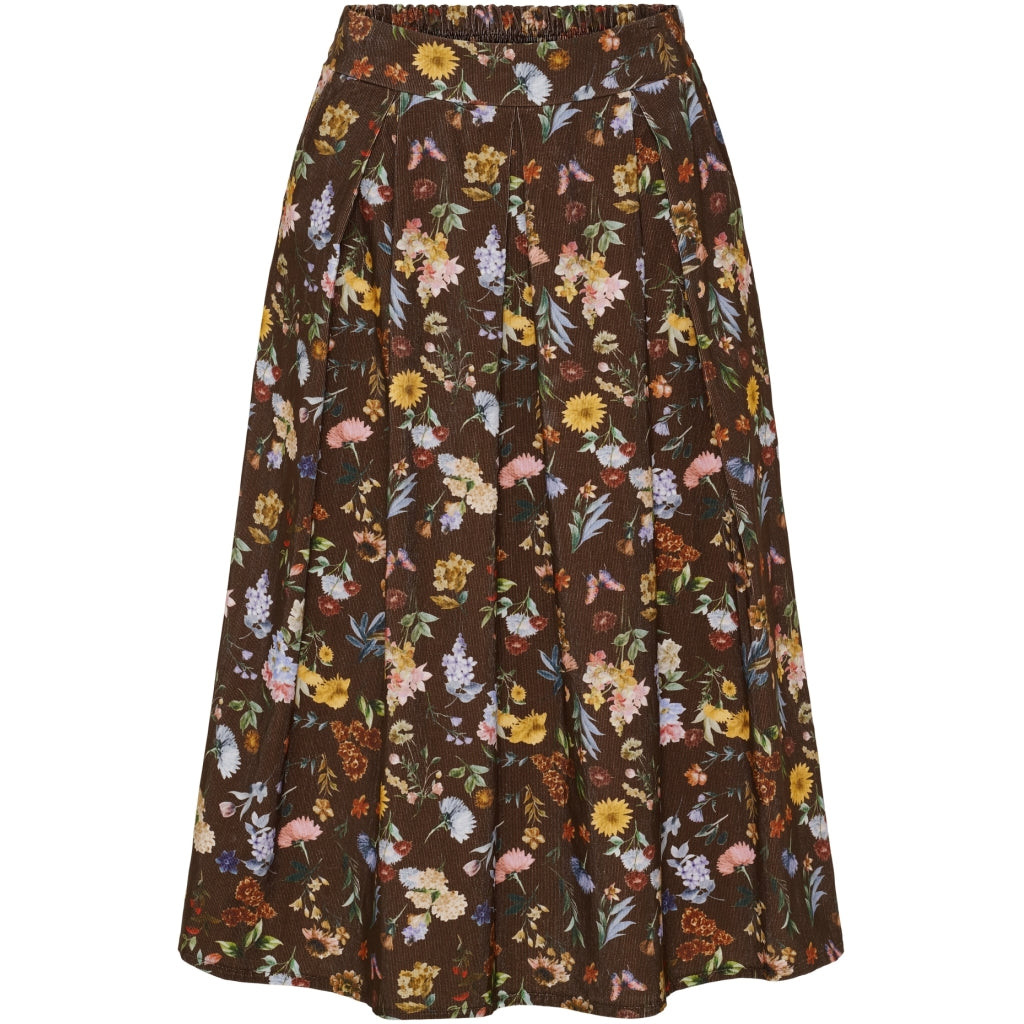 Marta du Chateau dame nederdel MdcCiela 257080V - Brown Print Marta du Chateau dame nederdel MdcCiela 257080V - Brown Print