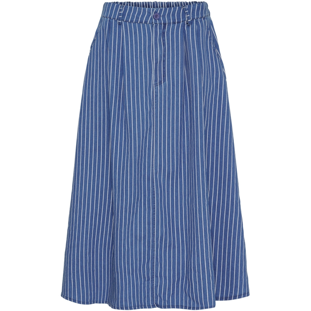 Marta du Chateau dame nederdel MdcEmeline 257005 - Medium Blue