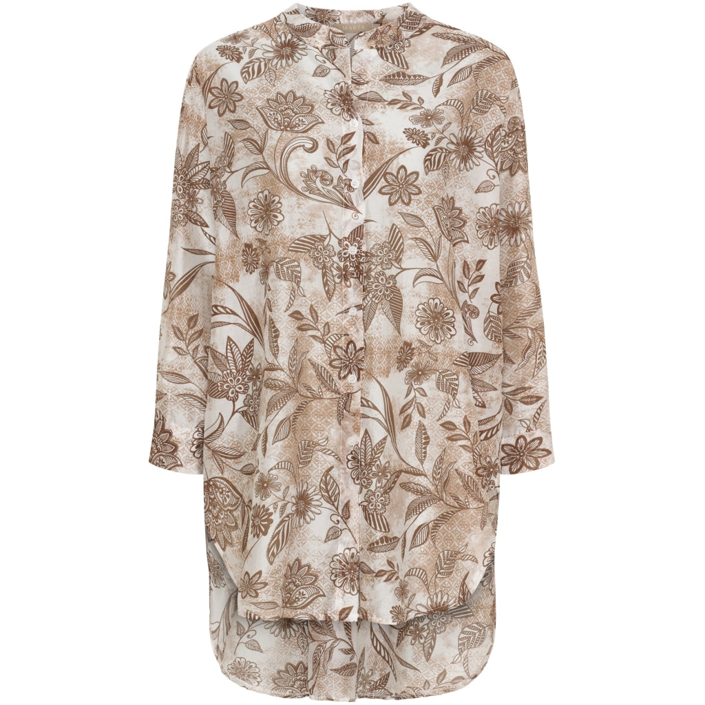 Marta du Chateau dame skjorte MdcLucca 259095 - Brown