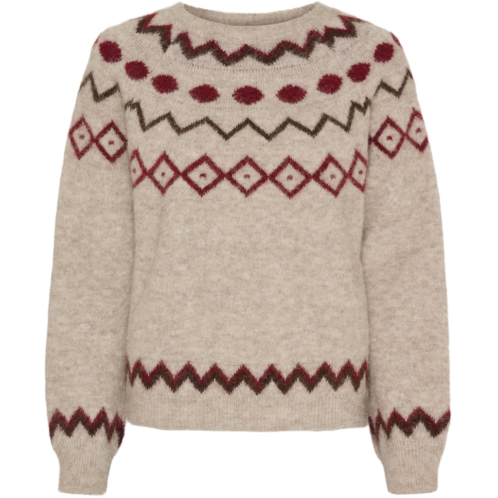 Marta du Chateau dame strik MdcBranda 8152 - Camel9504