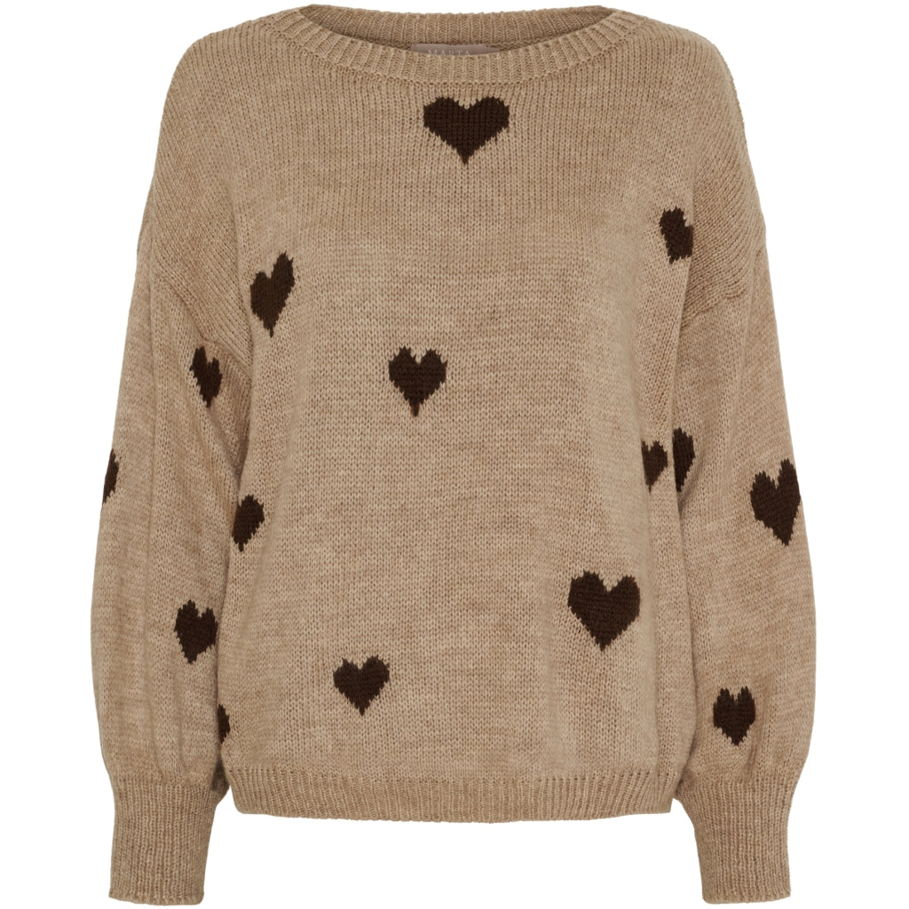 Marta du Chateau dame strik MdcClover 9582 - Fango Marta du Chateau dame strik MdcClover 9582 - Fango