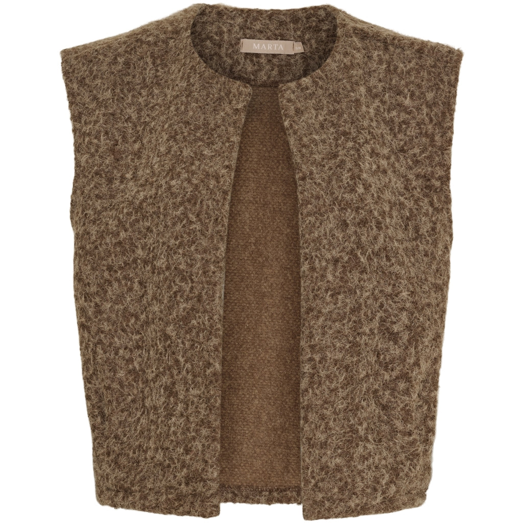 Marta du Chateau dame strik vest MdcCapella 7600 - Camello5 Marta du Chateau dame strik vest MdcCapella 7600 - Camello5