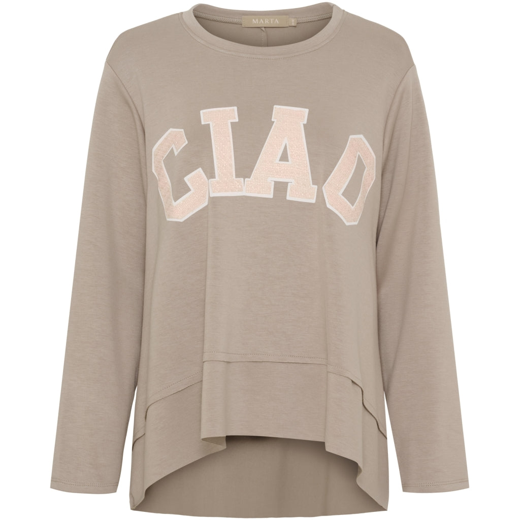 Marta du Chateau dame sweatshirt MdcCharline 85783 - Fango10-