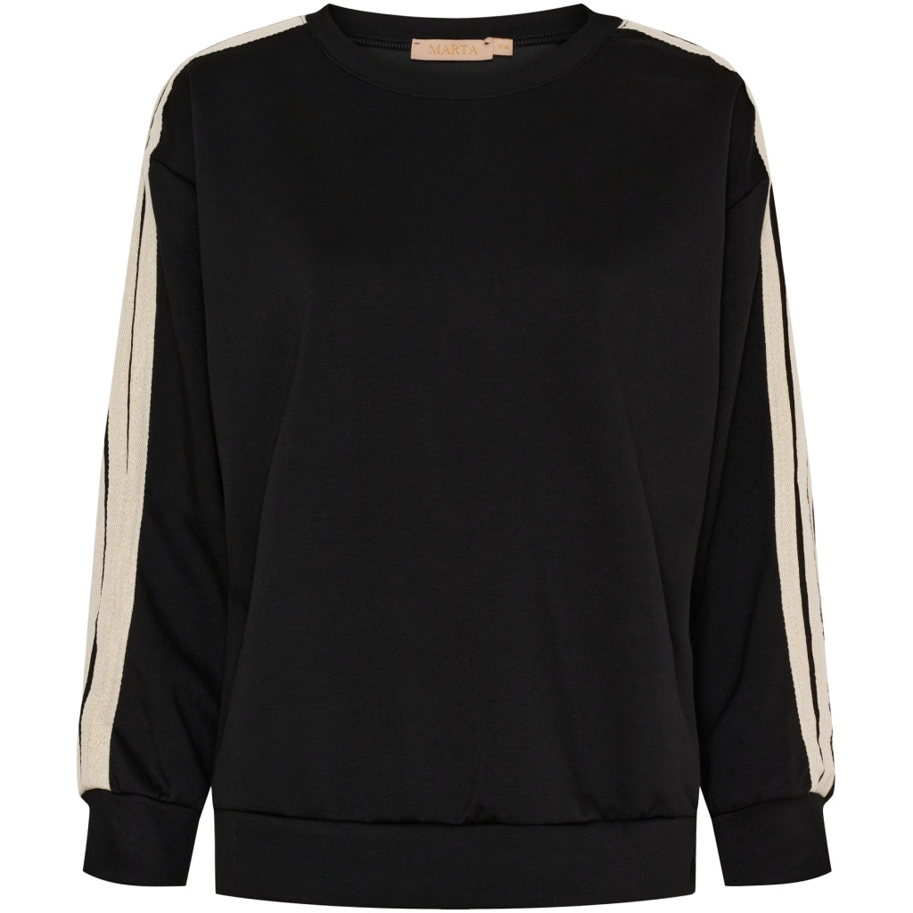 Marta du Chateau dame sweatshirt MdcMonique 69406 - Black