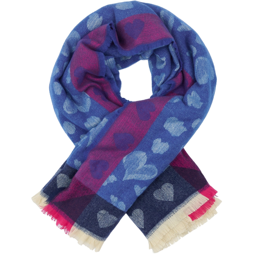 Marta du Chateau dame tørklæde MdcSoraka BA-1499 - Blue