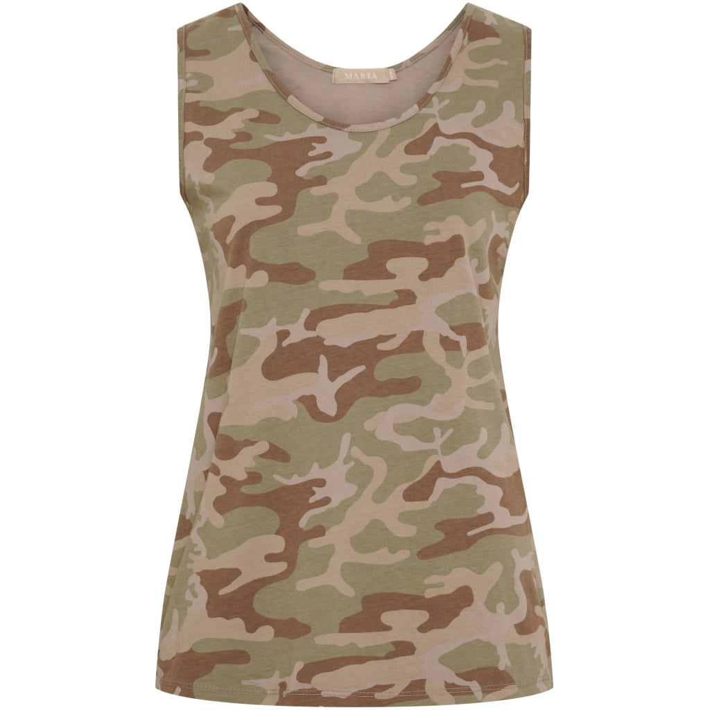 Marta du Chateau dame top MdcAngeline 2499 - Green Camo