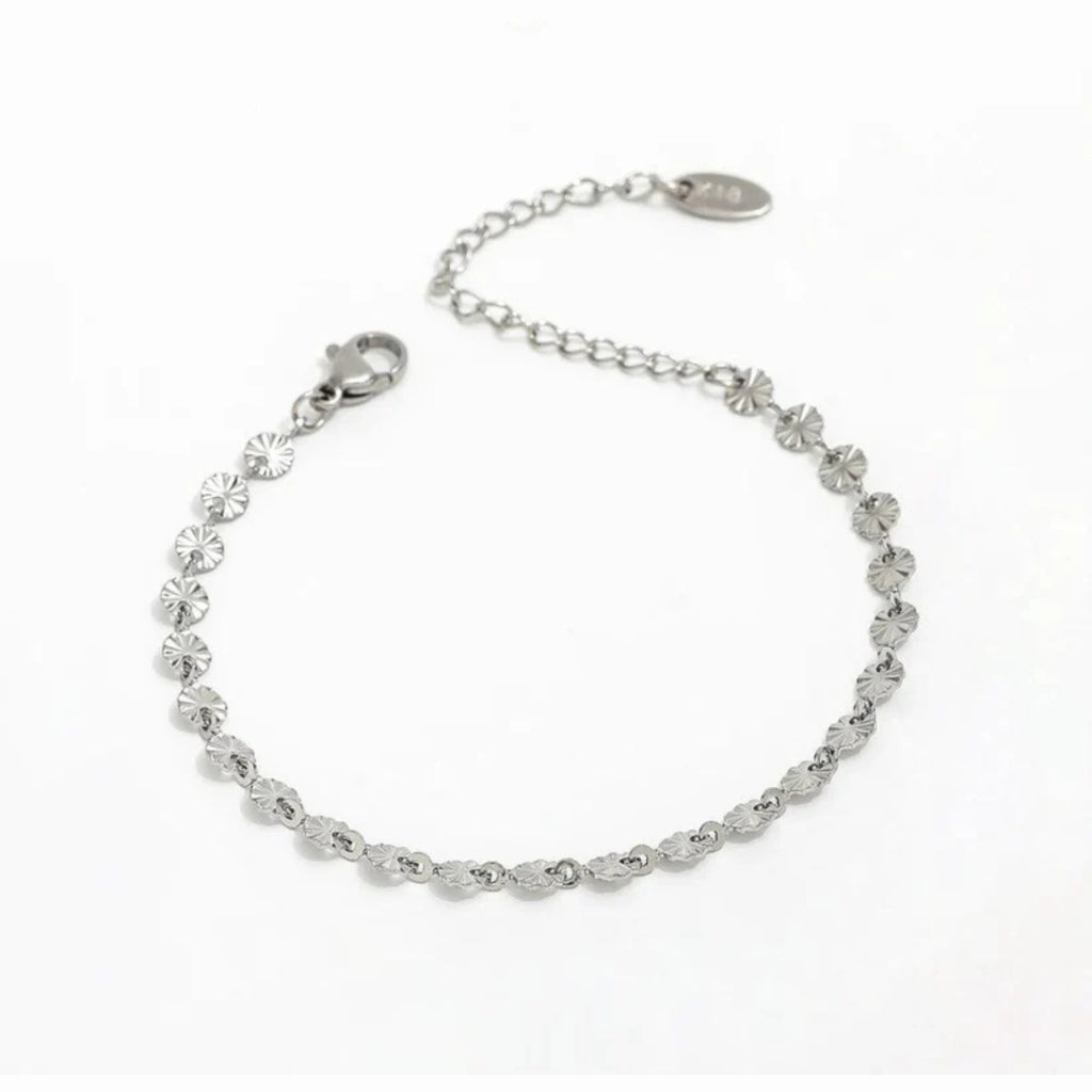 Muun Studios Burst Dot Armbånd Sølv A043 - Sølv