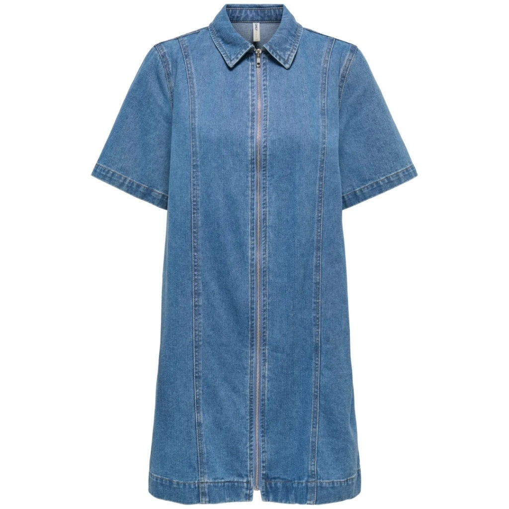 ONLY DAME KJOLE ONLROSENHEIM - Light Medium Blue Denim