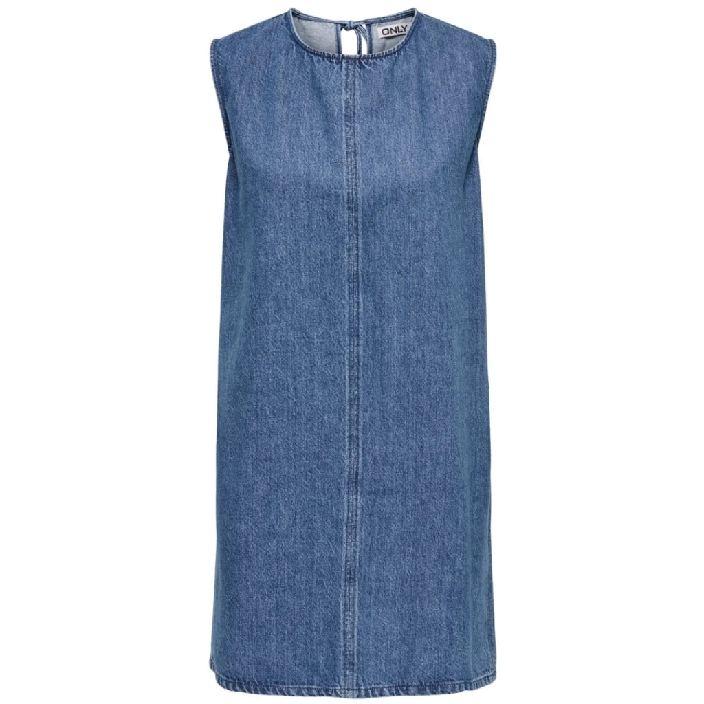 ONLY DAME KJOLE ONLVIGGA - Medium blue denim ONLY DAME KJOLE ONLVIGGA - Medium blue denim