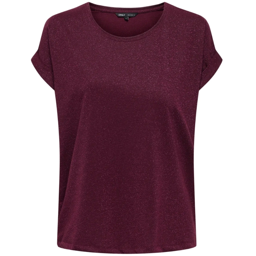 ONLY DAME TOP ONLMOSTER - Chocolate Truffle Chocolate truffle lurex ONLY DAME TOP ONLMOSTER - Chocolate Truffle Chocolate truffle lurex