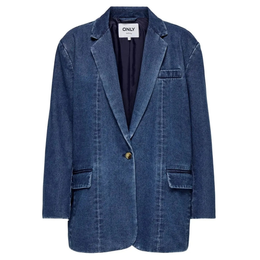 ONLY dame blazer ONLCORY - Medium blue denim
