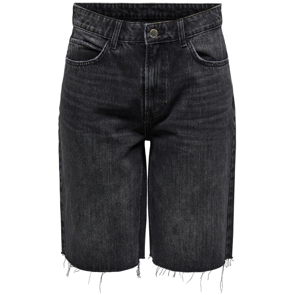 ONLY dame shorts ONLCARO - Washed Black ONLY dame shorts ONLCARO - Washed Black