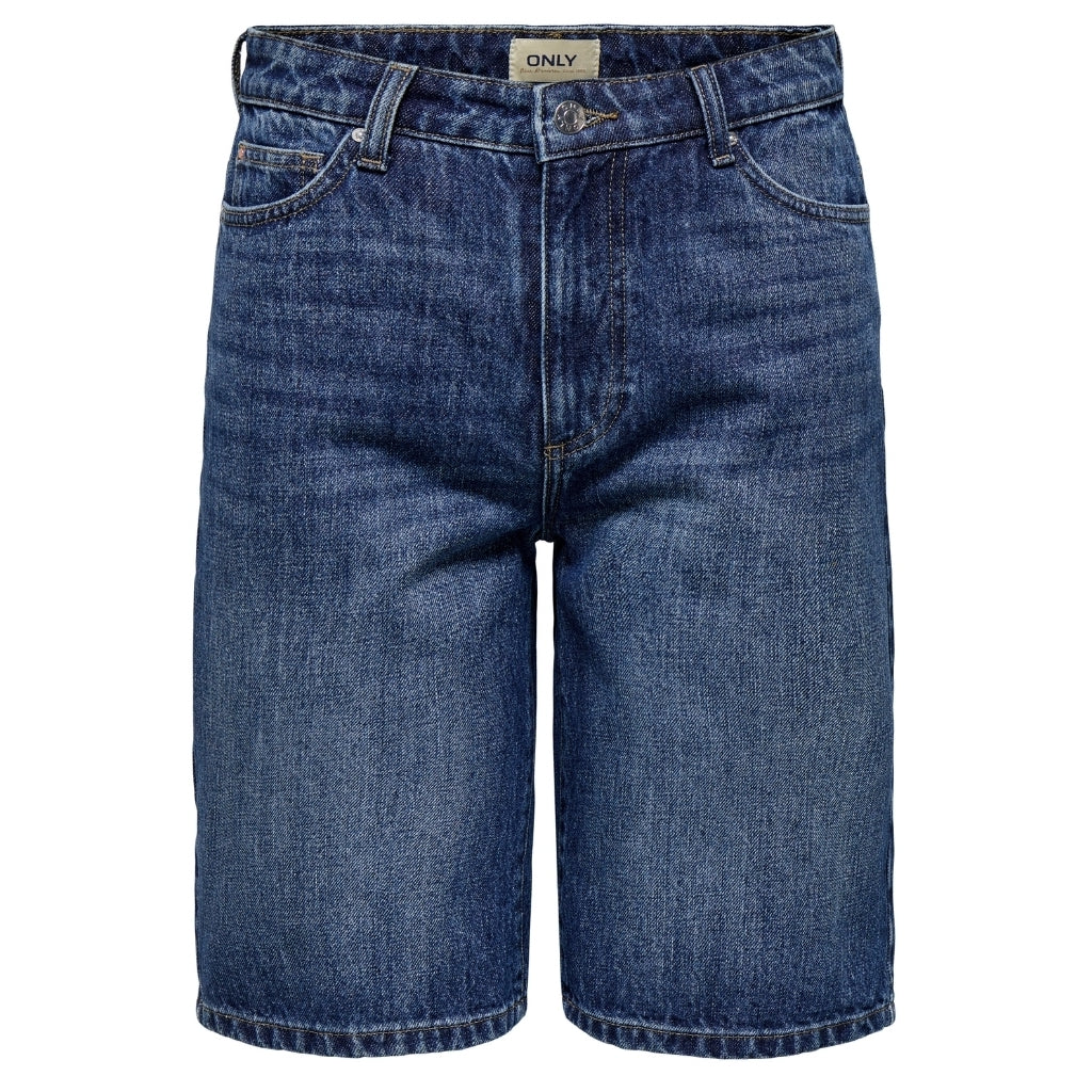 ONLY dame shorts ONLSONNY - Dark Blue Denim ONLY dame shorts ONLSONNY - Dark Blue Denim