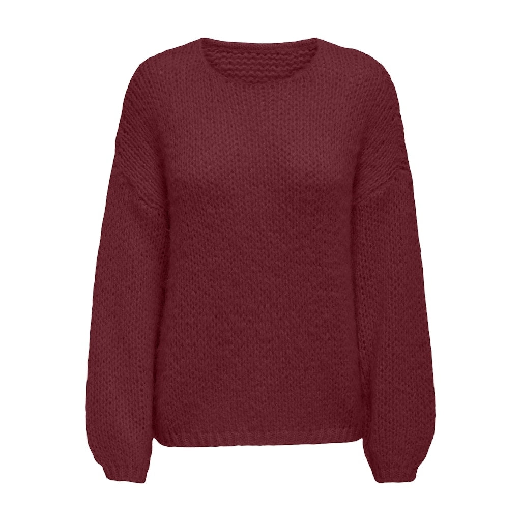 ONLY dame strik ONLNORDIC - Cabernet