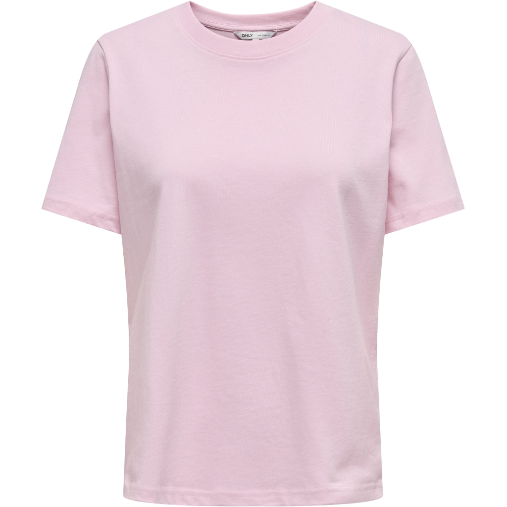 ONLY dame t-shirt ONLMONJA - Pink Lady