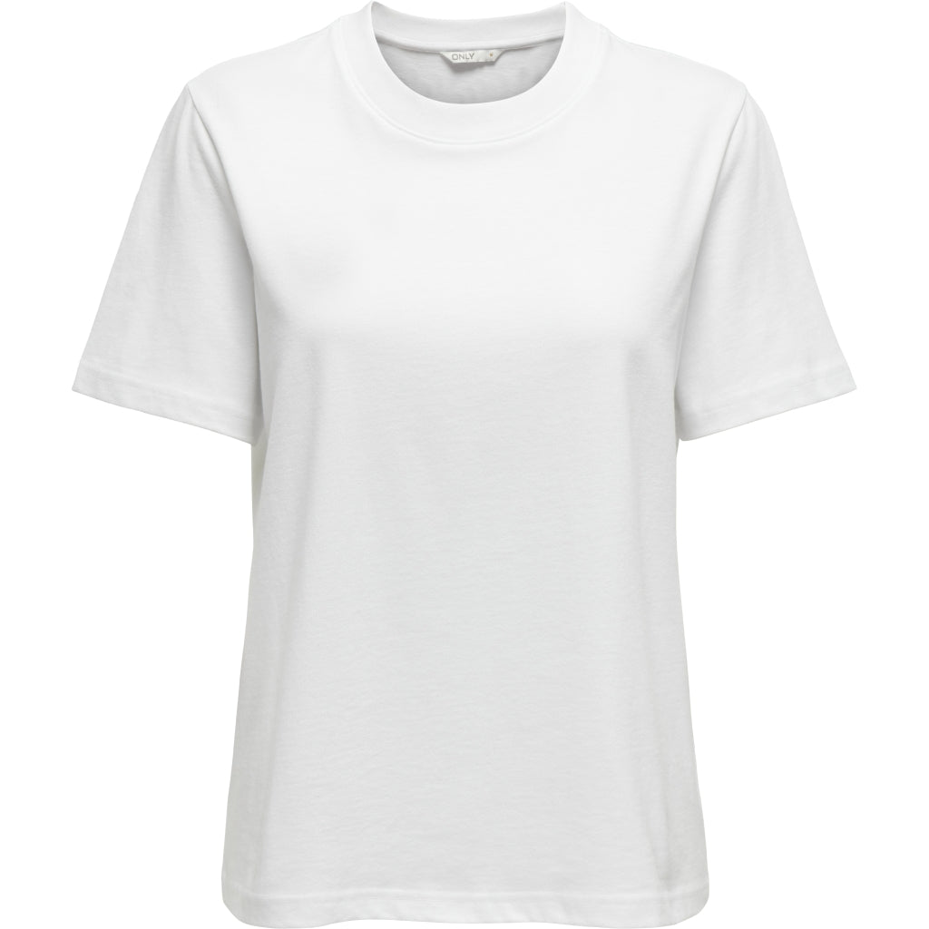 ONLY dame t-shirt ONLMONJA - White