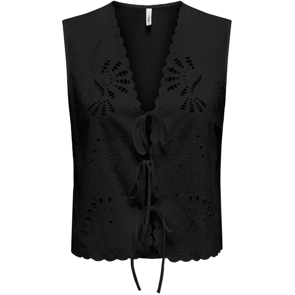 ONLY dame vest ONLLOU - Black ONLY dame vest ONLLOU - Black