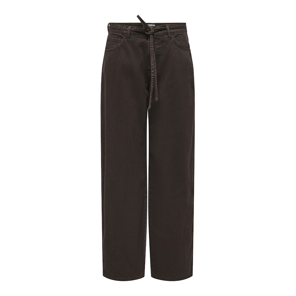 Only dame jeans ONLGIANNA - Dark Brown denim Only dame jeans ONLGIANNA - Dark Brown denim