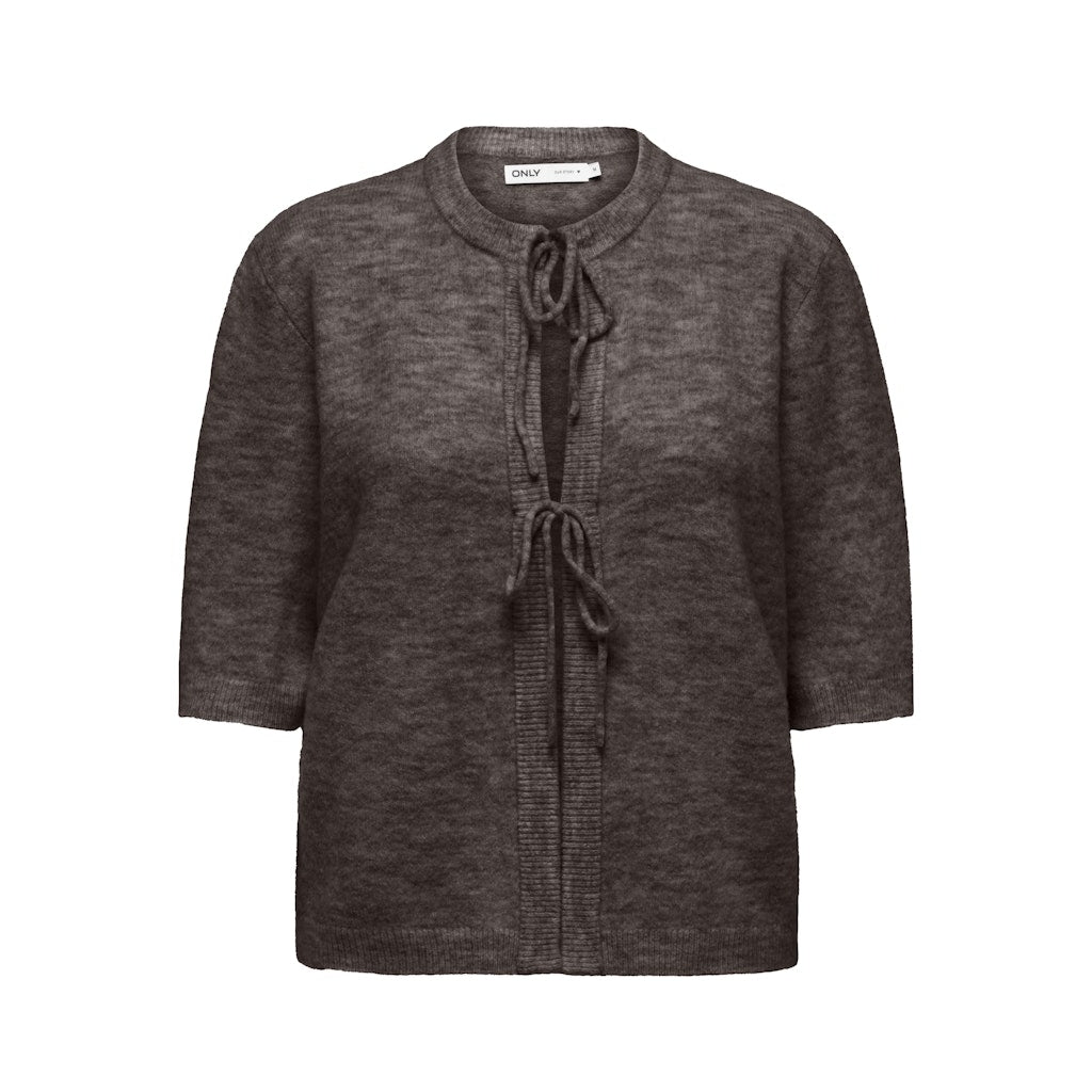 Only dame strik cardigan ONLSIMONI - Coffee Bean