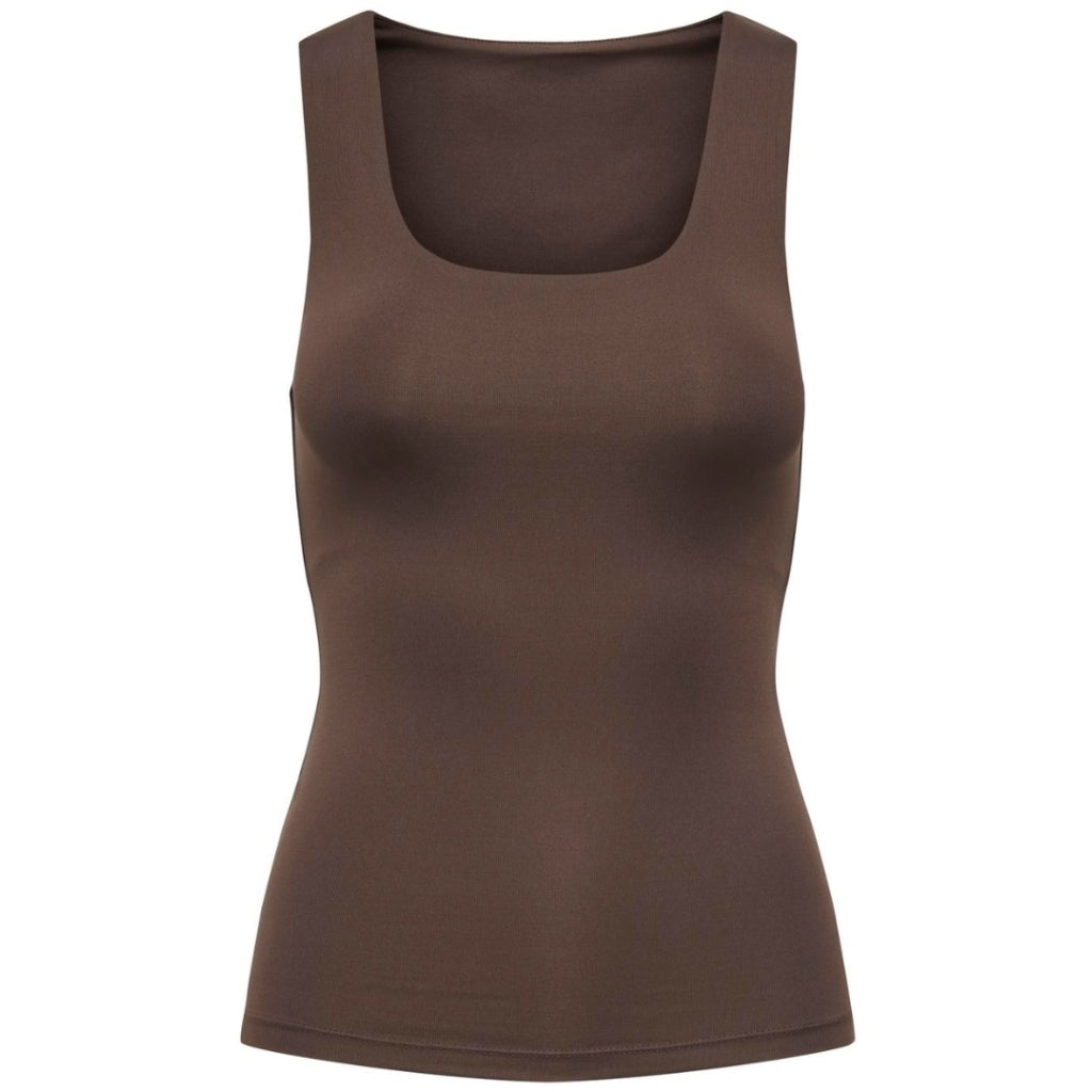 Only dame top ONLLONE - Seal Brown