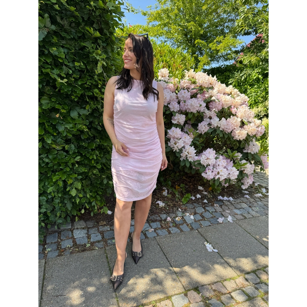 PIECES DAME KJOLE PCMERRY - Pink Tulle PIECES DAME KJOLE PCMERRY - Pink Tulle
