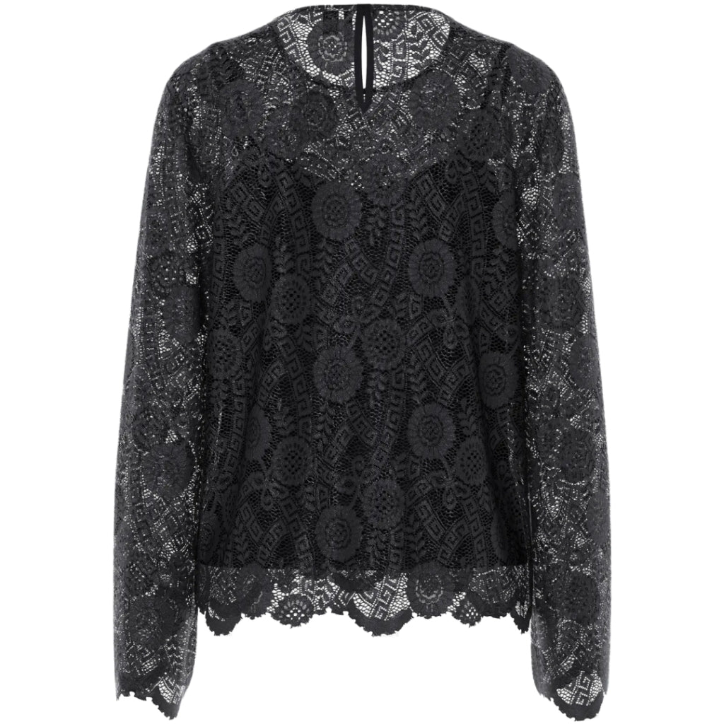 PIECES DAME TOP PCOLLINE - Black