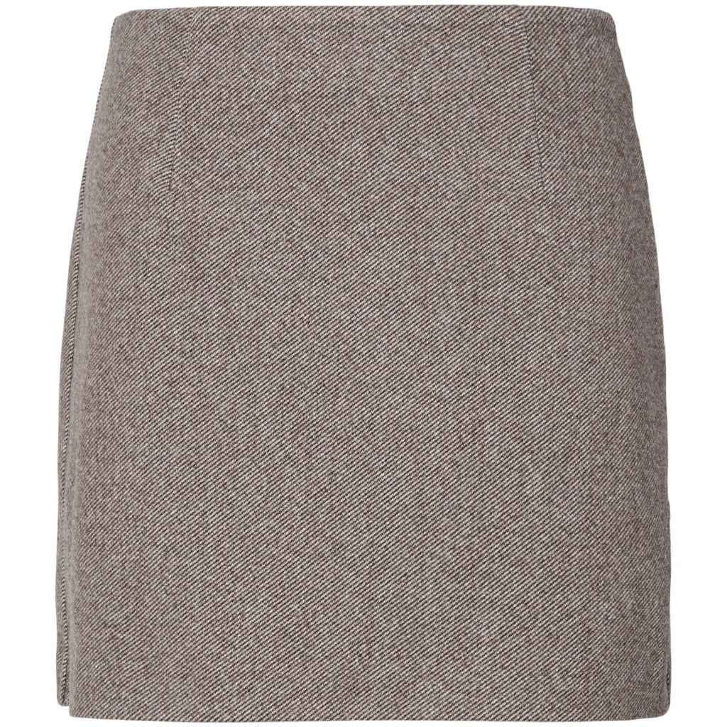 PIECES Dame Nederdel PCRiley - Hot Fudge Melange