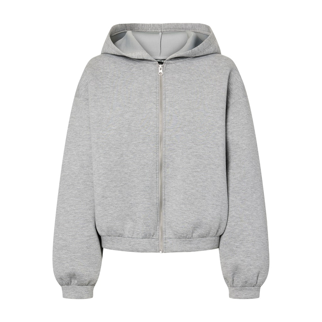 Pieces dame cardigan PCBUCUBA - Light Grey Melange