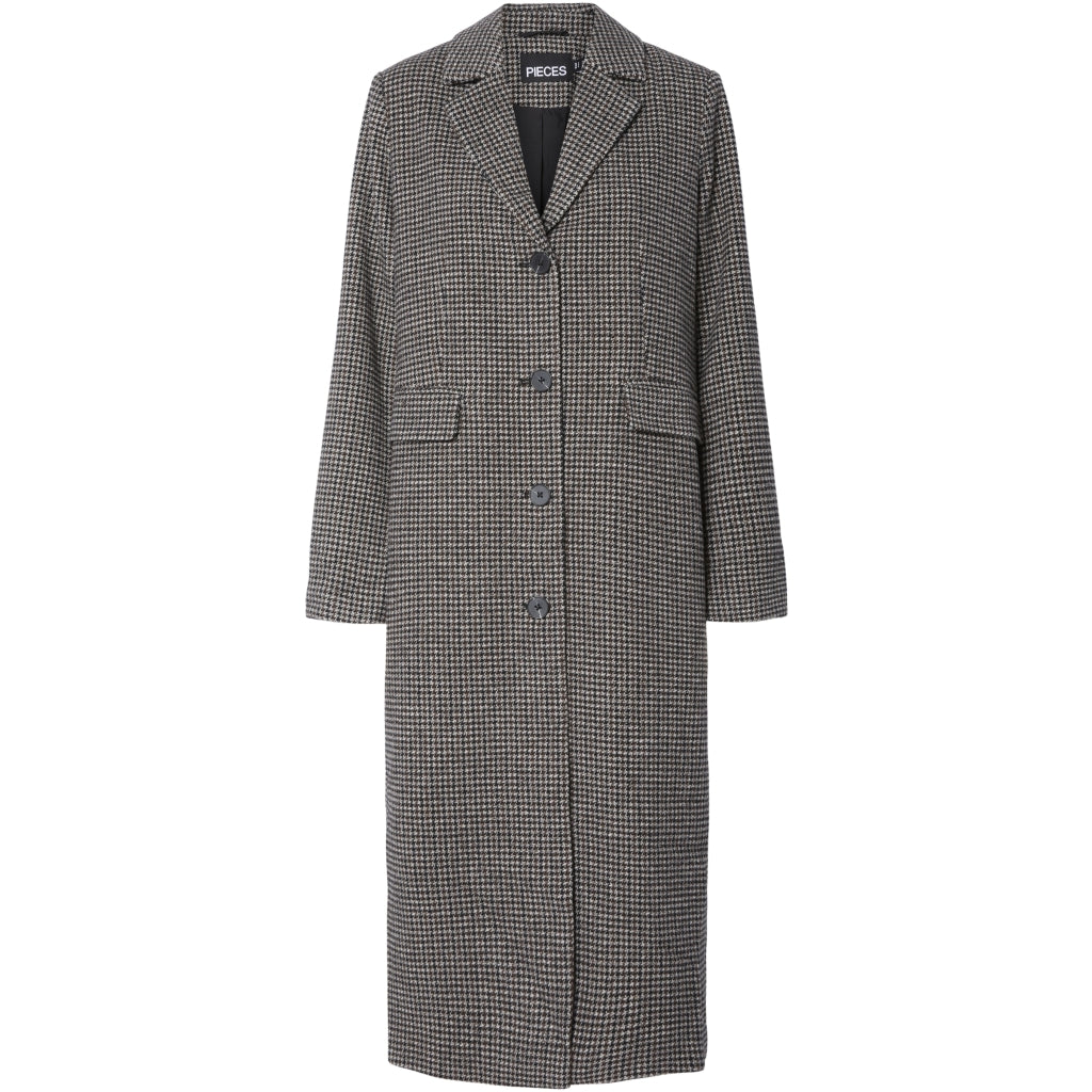 Pieces dame jakke PCJADINE - Black Check