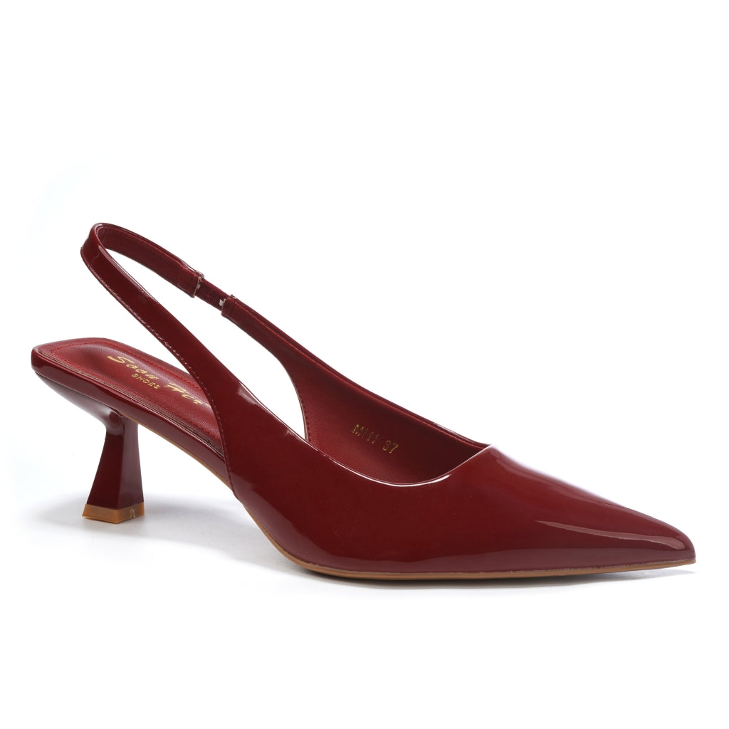 Roberta dame stiletter M111 - Wine