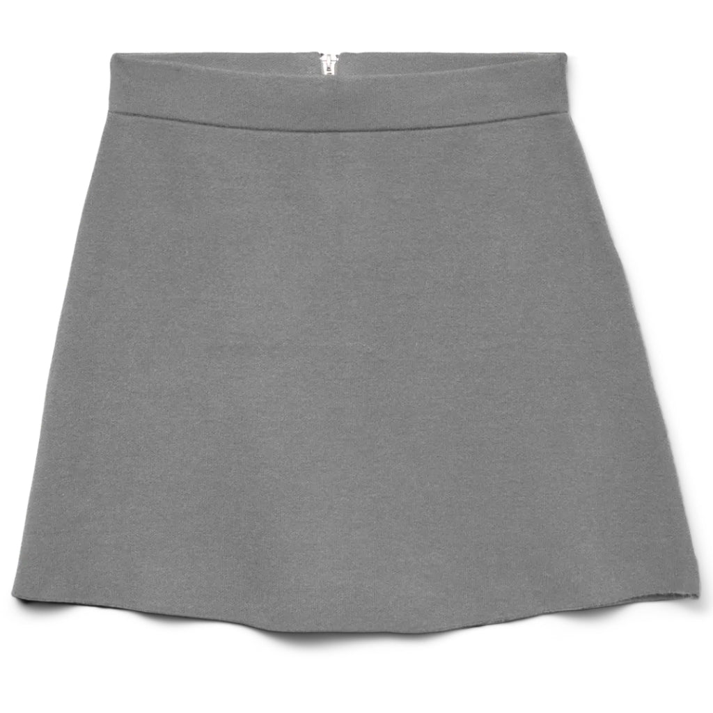 VERO MODA DAME NEDERDEL VMSABA - Medium grey melange