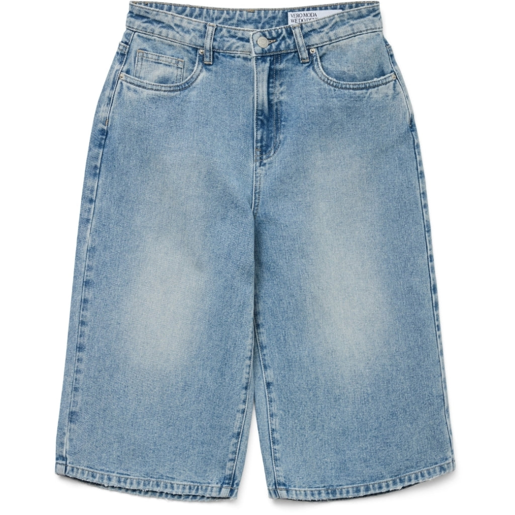 VERO MODA DAME SHORTS VMNOCHA - Light Blue Denim VERO MODA DAME SHORTS VMNOCHA - Light Blue Denim