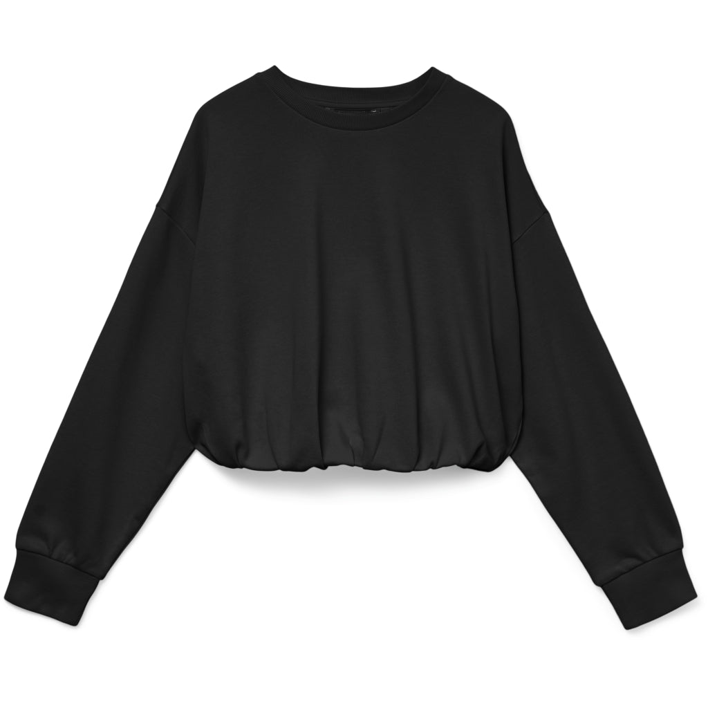VERO MODA DAME SWEATSHIRT VMVIANA - Black VERO MODA DAME SWEATSHIRT VMVIANA - Black