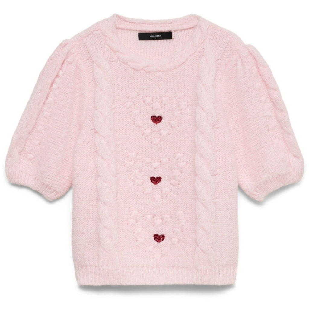 VERO MODA Dame Pullover VMCloud - Pink-A-Boo RIO RED HEARTS VERO MODA Dame Pullover VMCloud - Pink-A-Boo RIO RED HEARTS