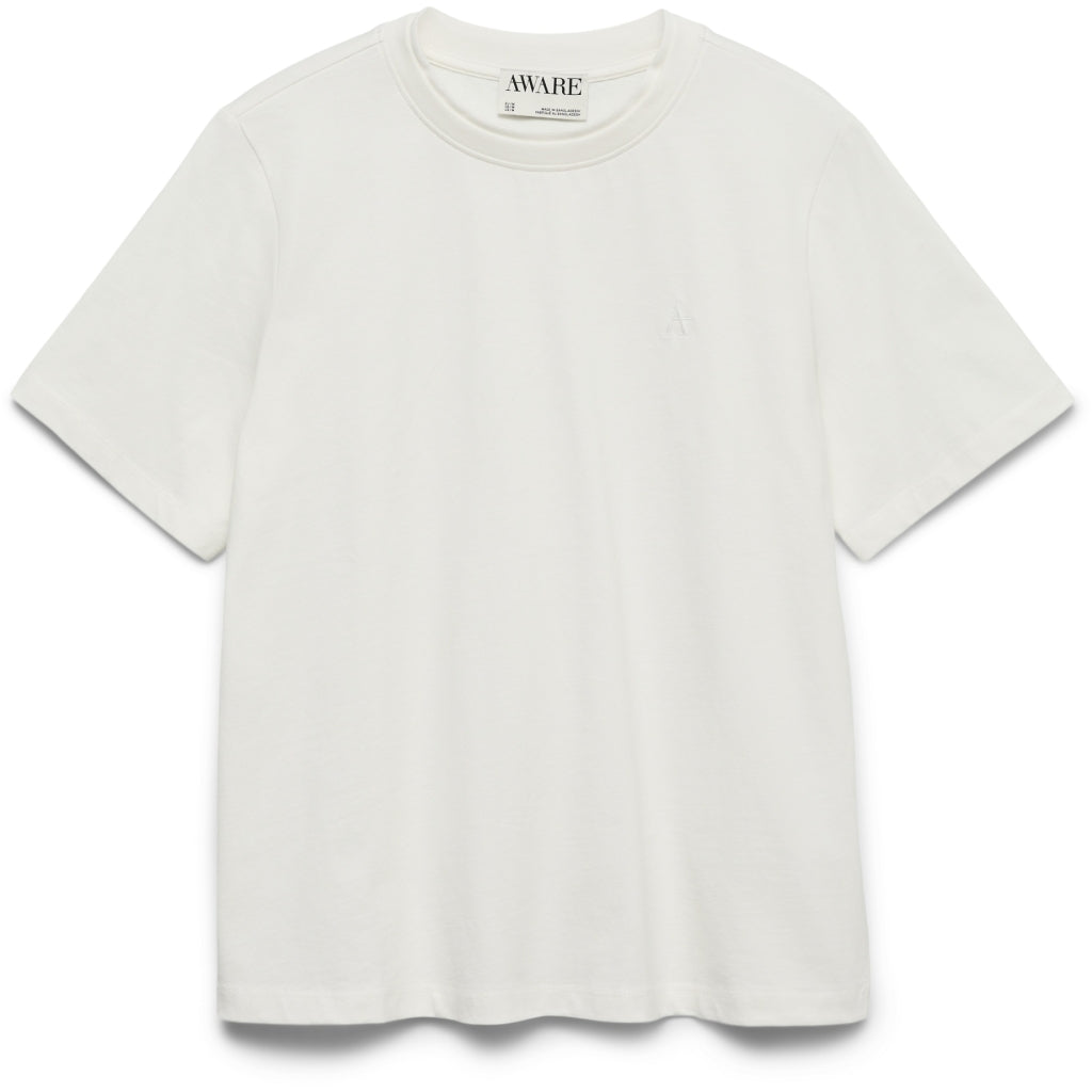 VERO MODA Dame T-Shirts VMAwvirginia - Snow white VERO MODA Dame T-Shirts VMAwvirginia - Snow white