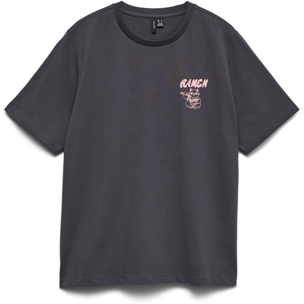 VERO MODA Dame Top VMLilje - Asphalt Ramen VERO MODA Dame Top VMLilje - Asphalt Ramen