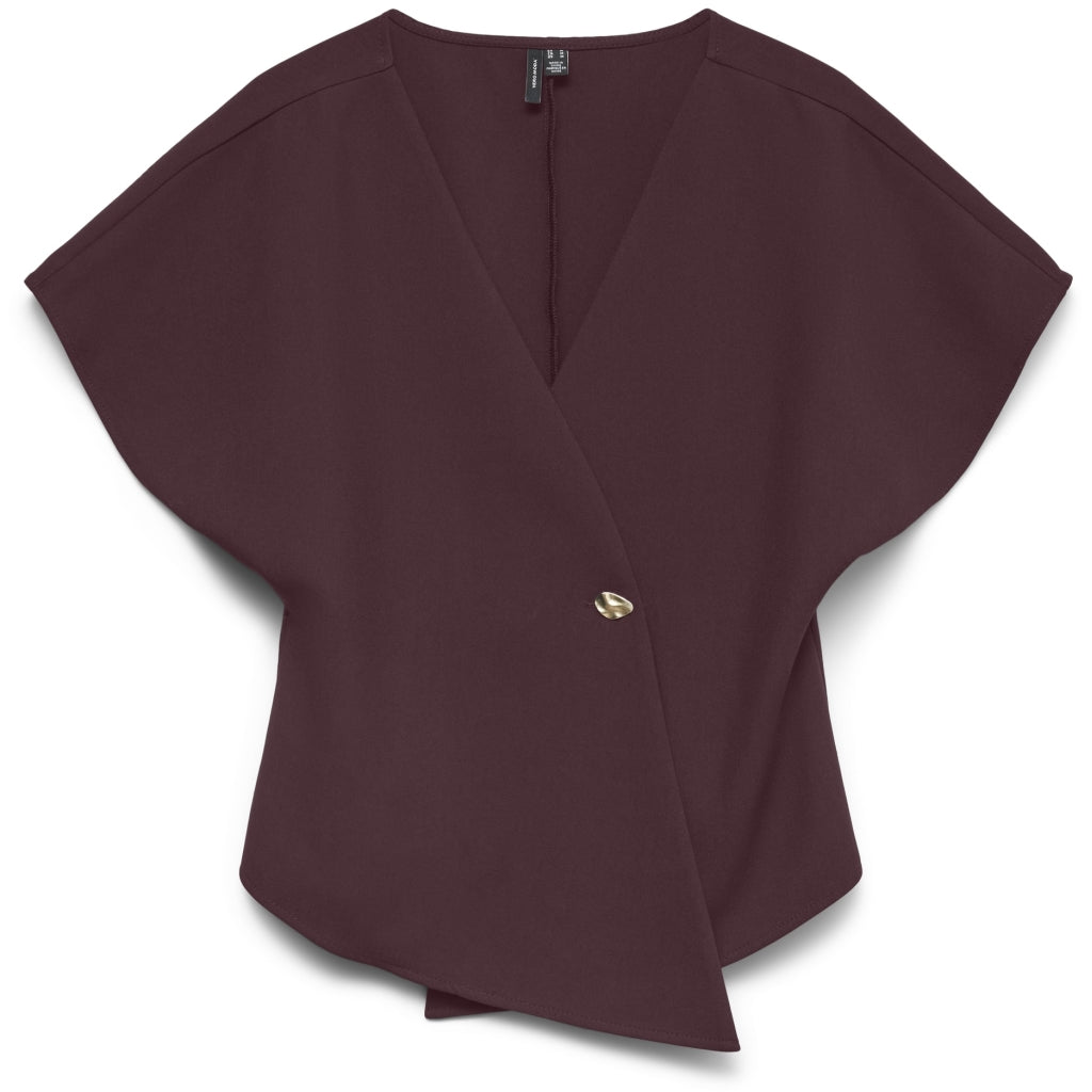 VERO MODA Dame Top VMSONJA - Port Royale VERO MODA Dame Top VMSONJA - Port Royale