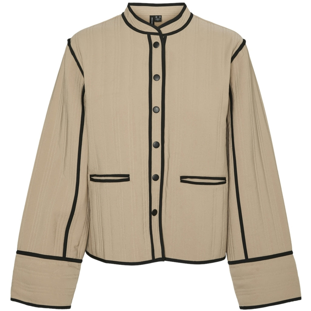 VERO MODA dame jakke VMFEDORA - Silver Mink